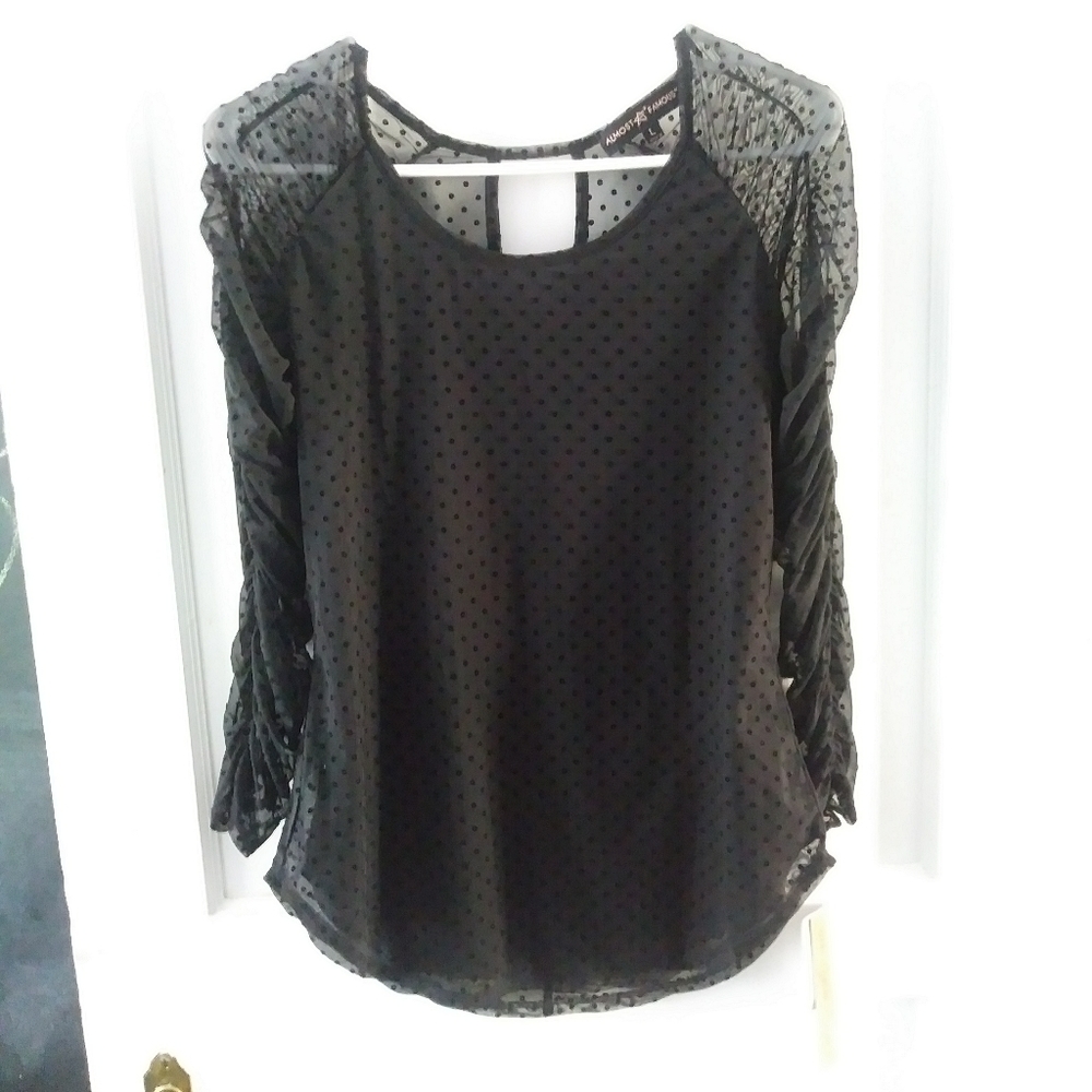 Women's large Almost Famous top